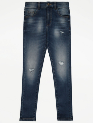 mens ripped armani jeans