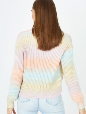 asda rainbow cardigan