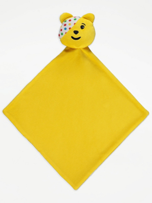 Children in Need Pudsey Bear Yellow Comforter Baby at ASDA