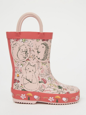 asda pink wellies