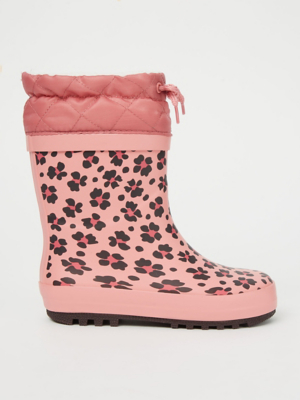 asda pink wellies