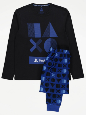 PlayStation Black Fleece Pyjamas Gift Set