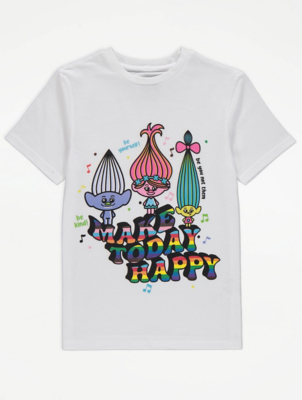 Pride Unisex Rainbow Make Today Happy Slogan T-Shirt