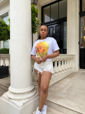 sunflower printed t shirt