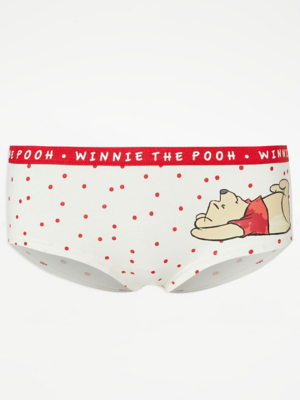 Disney Winnie the Pooh Short Knickers Women at ASDA