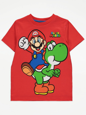 Super Mario Red T-Shirt | Kids | George 