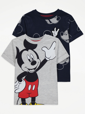 Disney Mickey Mouse Jersey T-Shirts 2 Pack