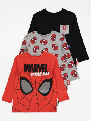 Marvel Comics Spider-Man Tops 3 Pack