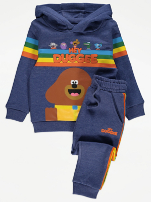 Hey Duggee Navy Hoodie and Joggers Outfit