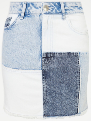 asda womens denim skirt