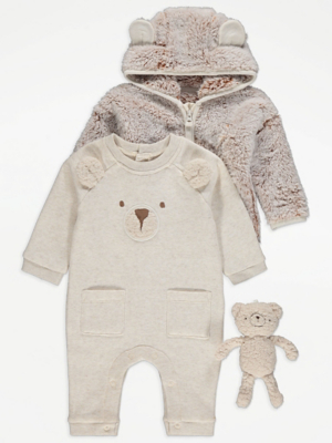 george asda teddy bear coat