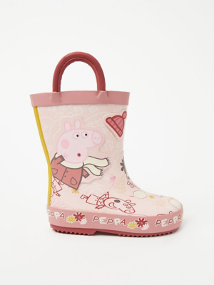 asda pink wellies