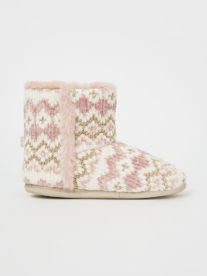 Asda ladies boot slippers hotsell