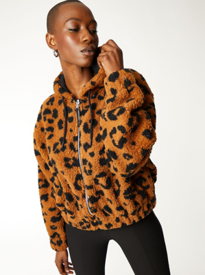 Asda animal print coat best sale