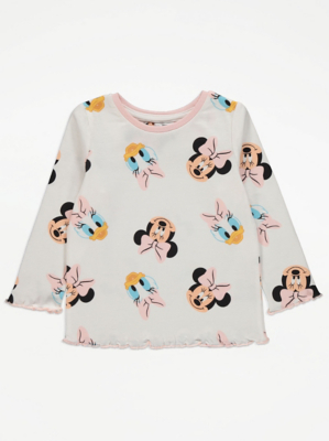 Disney Minnie Mouse and Daisy Duck White Top