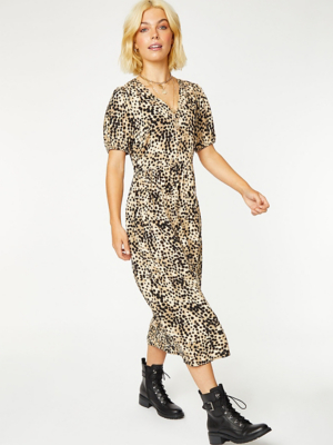 asda leopard print dress