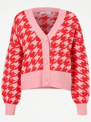 asda george pink cardigan