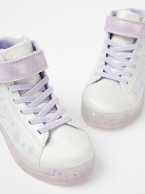 Disney Frozen Lilac High-Top Trainers