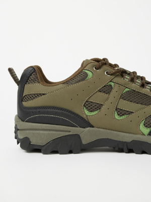 mens black trainers asda