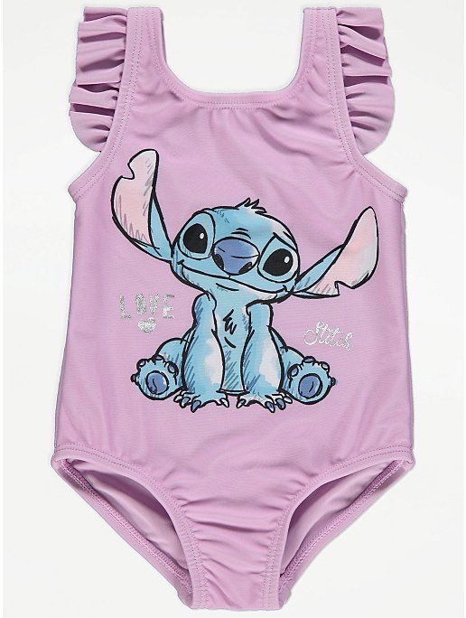 Disney Lilo & Stitch Pink Swimsuit | Baby | George at ASDA