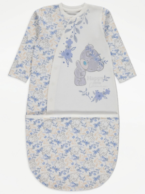 Tiny Tatty Teddy Off White Slogan Bundler Baby at ASDA