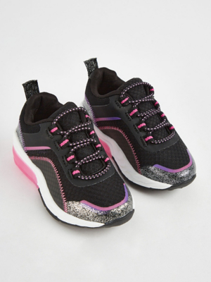 black light up trainers