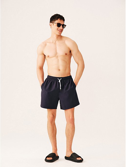 Asda Men's Navy Swim Shorts Size Small from George Asda 