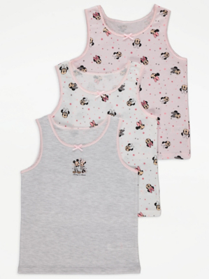 Disney Minnie Mouse Vests 3 Pack