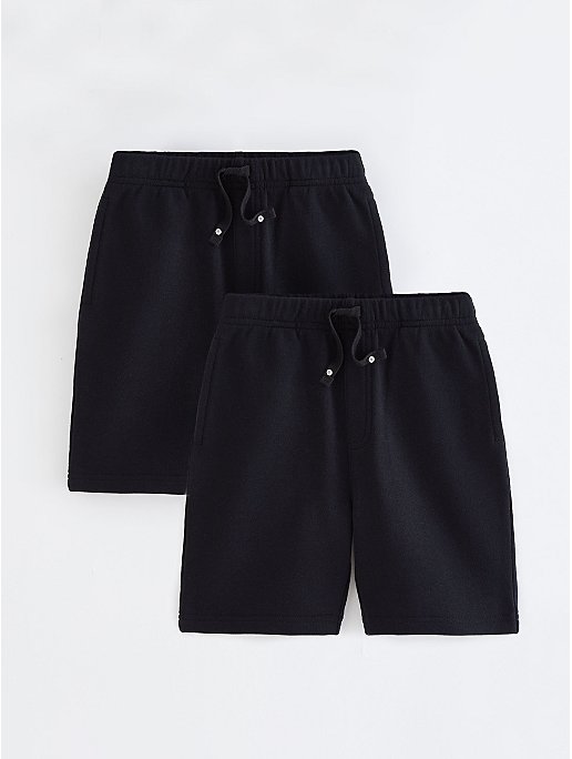 Swim S Asda Asda George Boys Black  Polyester Sweat Shorts Size 2-3 Years  Regular 