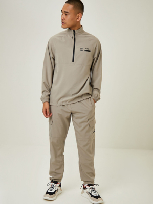 Stone Cargo Trousers Men at ASDA