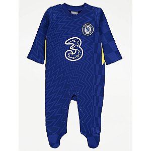 Chelsea F.C Baby Kit Sleepsuit Babygrow Official Merchandise 0-3 to 12-18 Months 