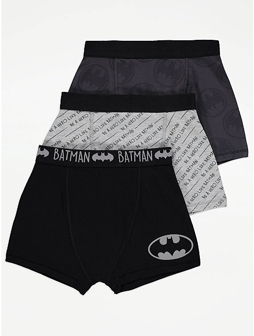 George Boys Kids Official DC Comics Batman Briefs Underwear 5 Pack 5 6 7 8 Yrs 