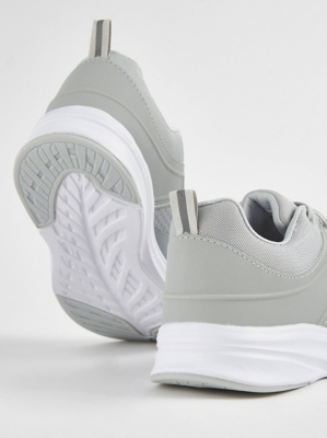 mens black trainers asda