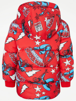 spiderman winter coat