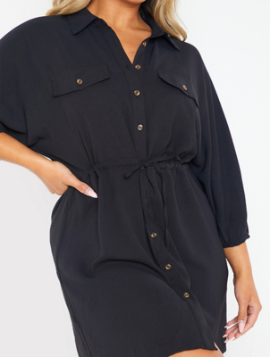 jac jossa black shirt dress