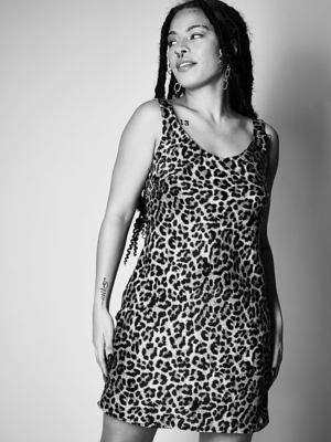 asda leopard print dress