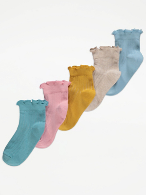 trainer socks with frills