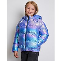 Threadgirls Lilac Metallic Hooded Puffer Jacket | Kids | George at ASDA