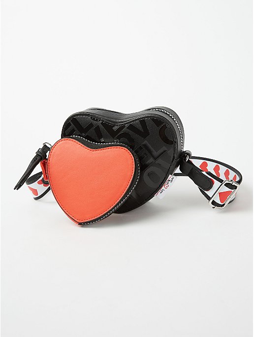 PVC Red Heart Shaped Translucent Bag MINNIE MOUSE DISNEY