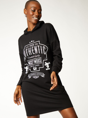 mickey mouse hooded dress