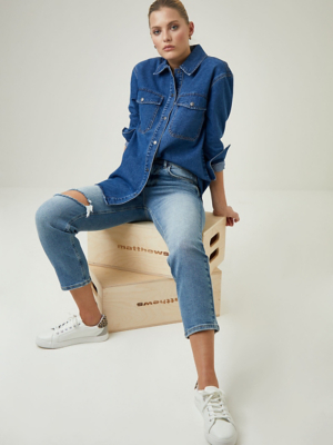 Asda Black Denim Jacket sites.unimi.it