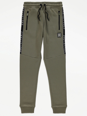 george khaki joggers