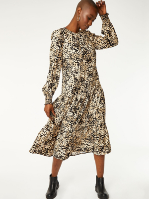 asda leopard print dress