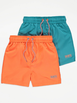 Bright Neon Swim Shorts 2 Pack