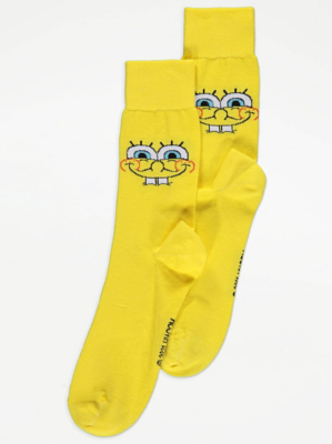 Spongebob Squarepants Character Print Ankle Socks | Men | George at ASDA