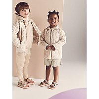 Unisex Cream Onion Quilted Lightweight Jacket | Collections | George at ASDA
