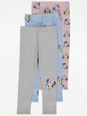 Disney Minnie Mouse Leggings 3 Pack
