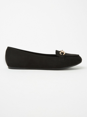 Black Wide Fit Ballet Shoes Women at ASDA