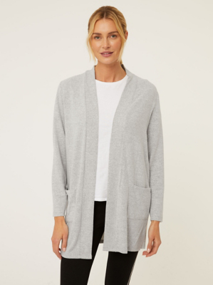 Grey Soft Touch Cardigan Women at ASDA