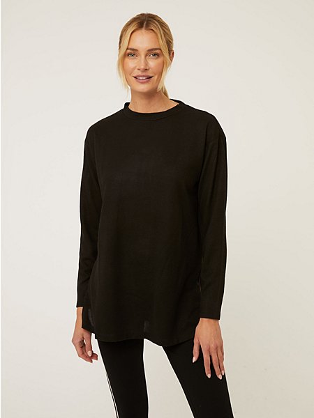 Black Soft Touch Tunic | Women | George at ASDA
